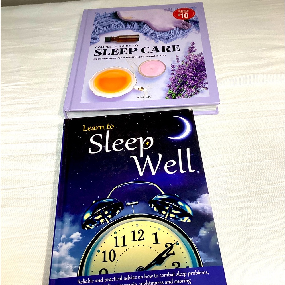 2 book set- sleep well & sleep care